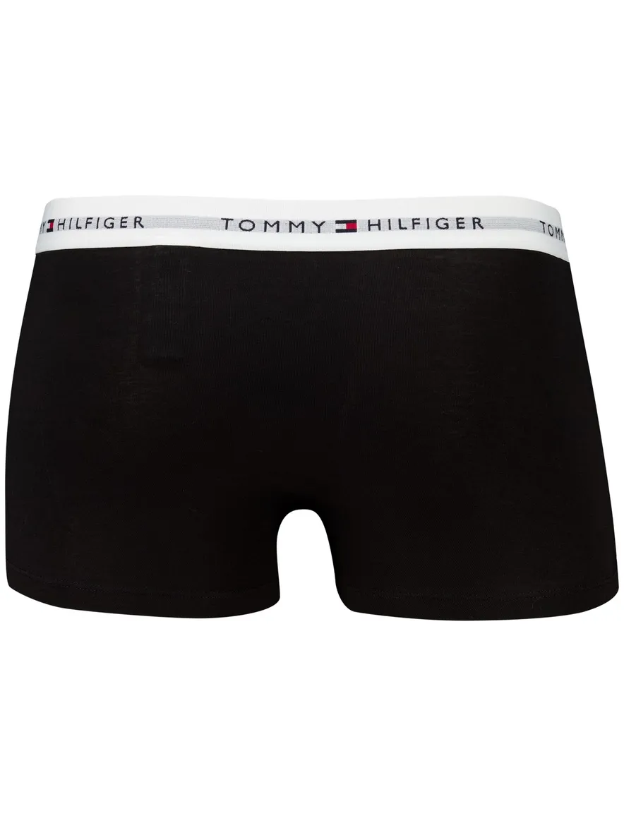 Tommy Hilfiger boxershorts 3 pack zwart wit grijs