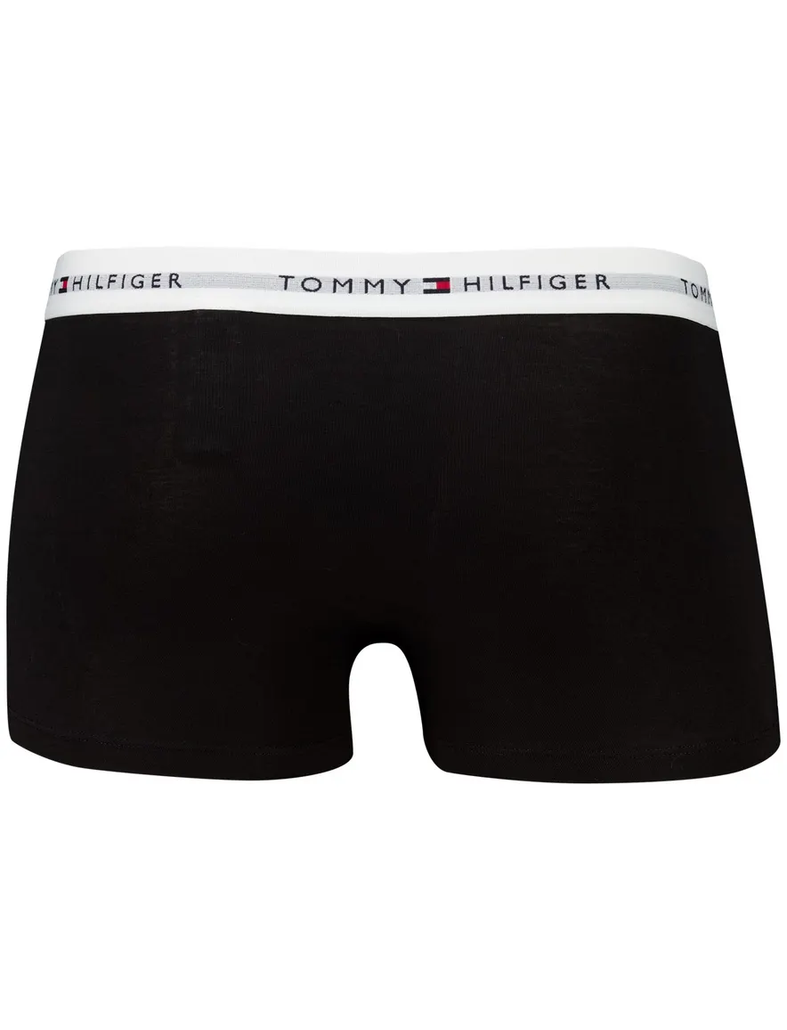 Tommy Hilfiger boxershorts 3 pack zwart wit grijs