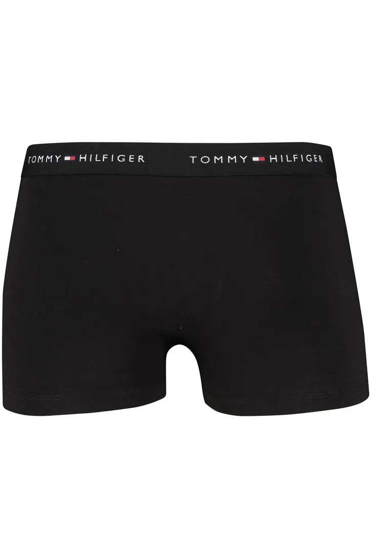 Tommy Hilfiger boxershort effen katoen zwart normale fit
