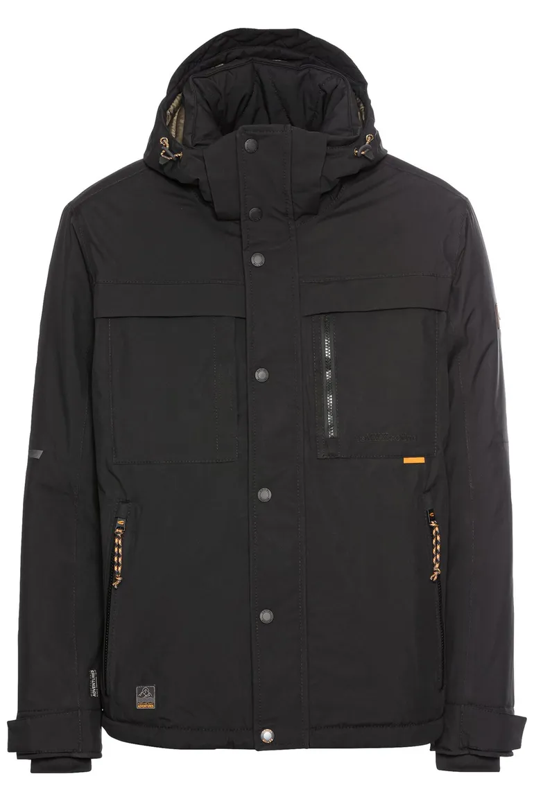 Camel Active functionele jas met afneembare capuchon