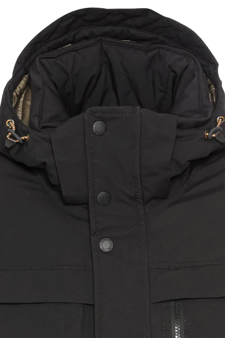 Camel Active functionele jas met afneembare capuchon