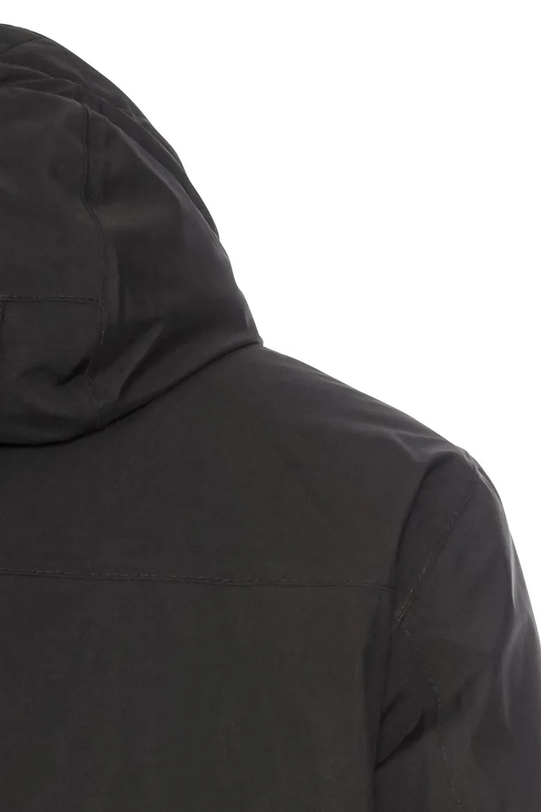 Camel Active functionele jas met afneembare capuchon