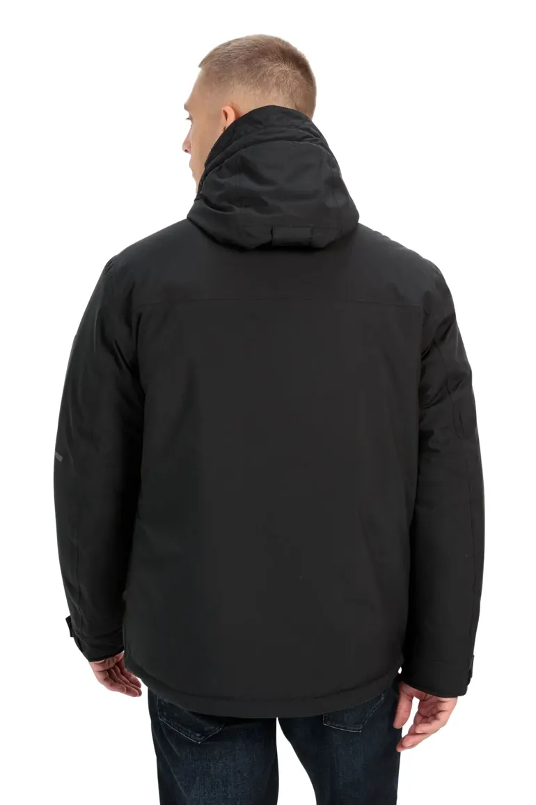 Camel Active functionele jas met afneembare capuchon