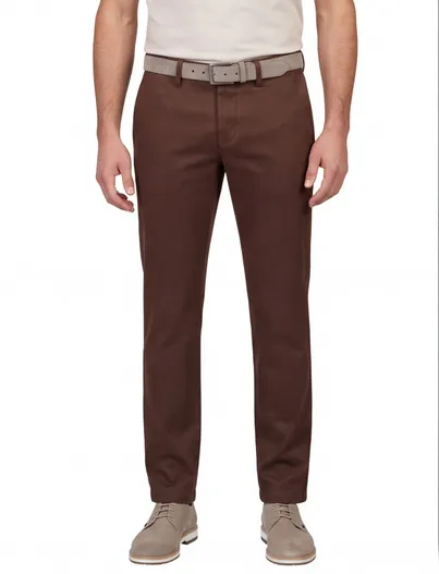 Gardeur Gardeur broek bruin Savage 3 flatfront model