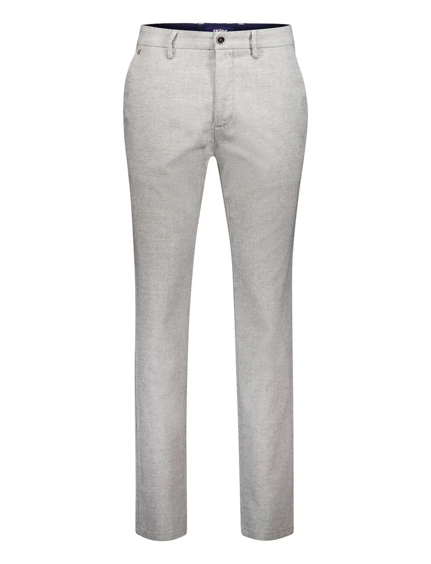 Gardeur broek grijs Tonic chino effen