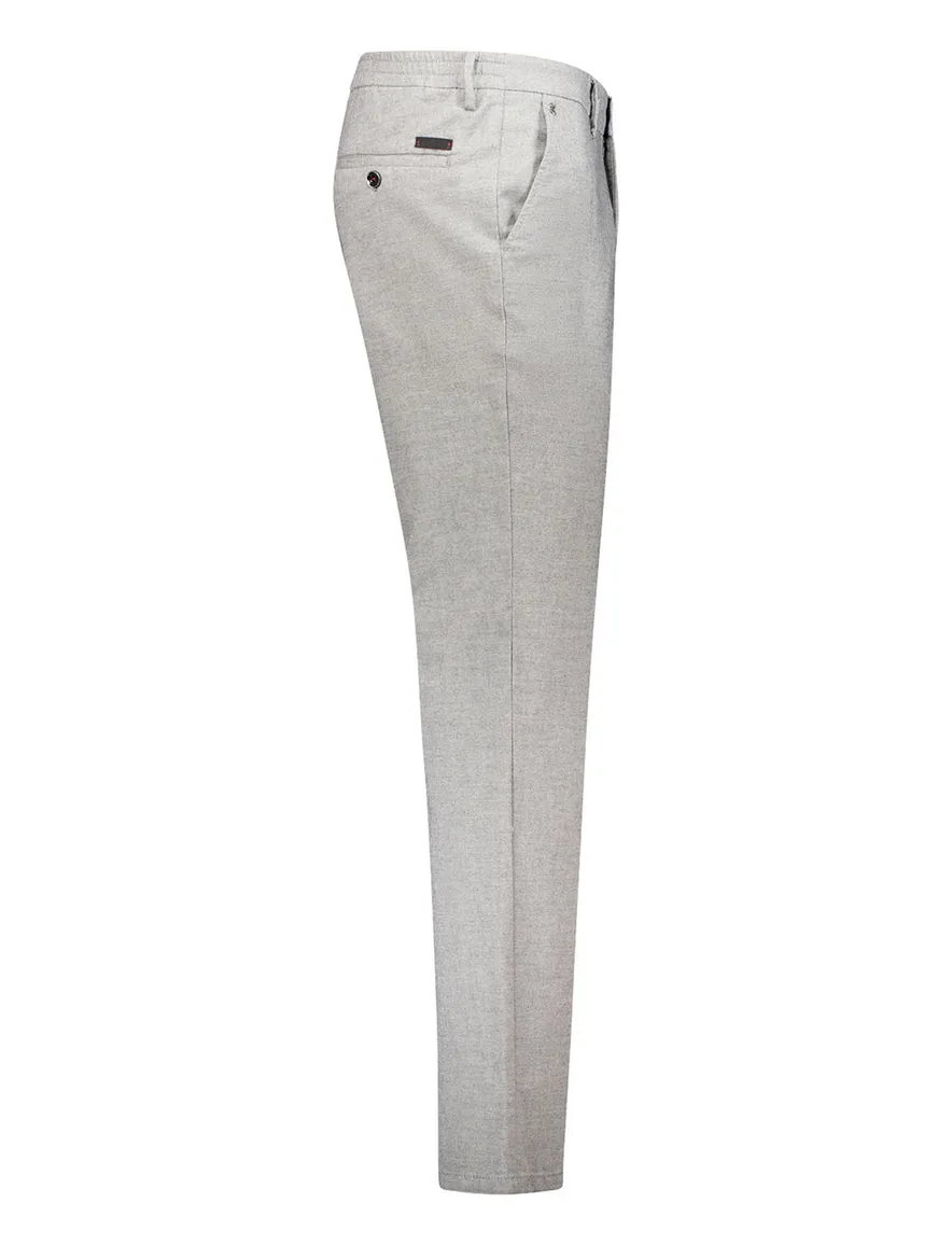 Gardeur broek grijs Tonic chino effen