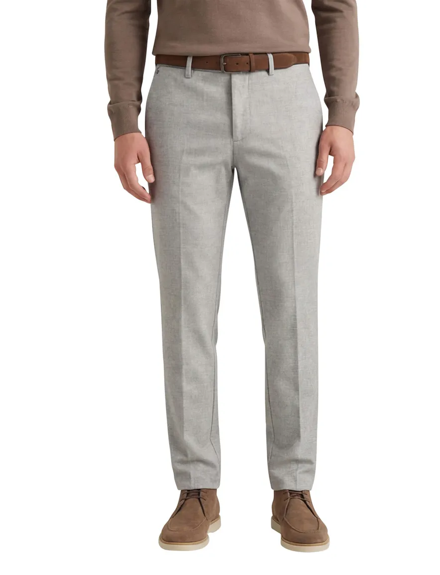 Gardeur broek grijs Tonic chino effen