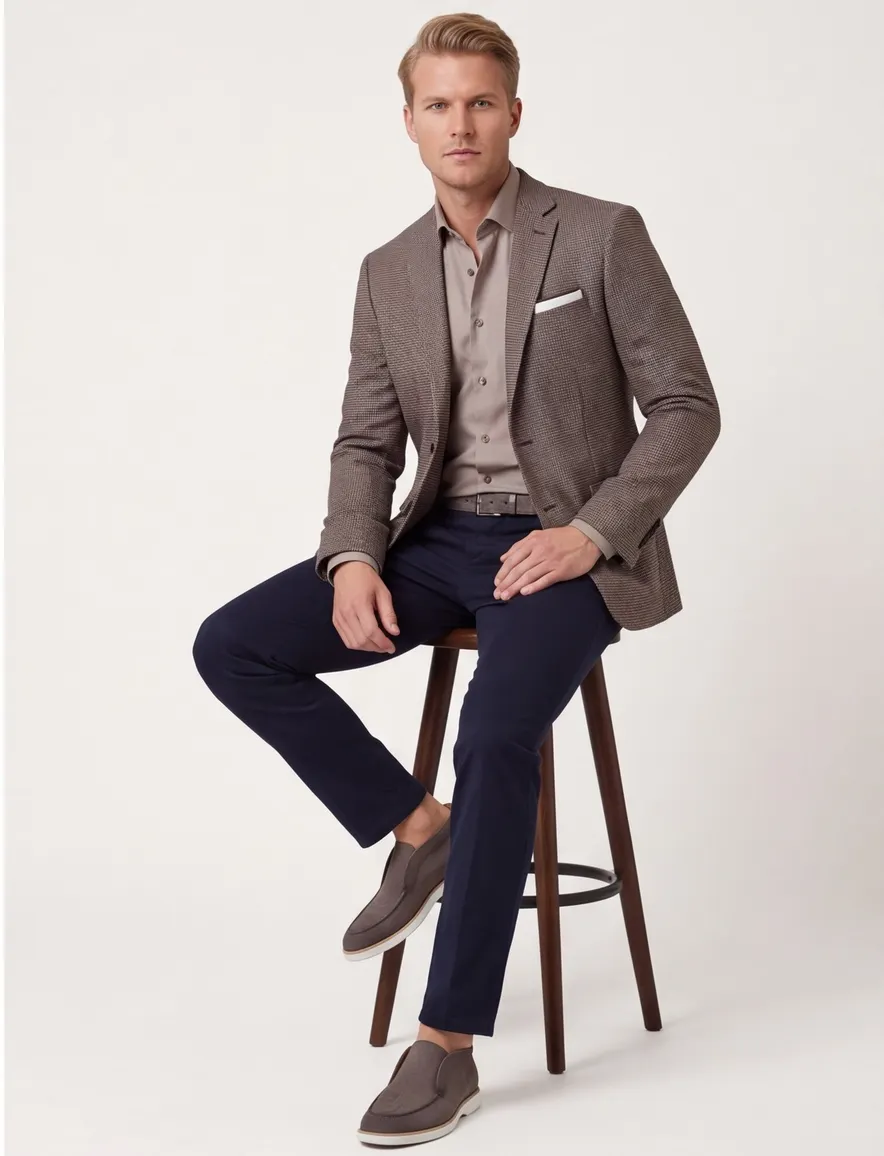 Colbert Portofino bruin Grou Jacket Drop