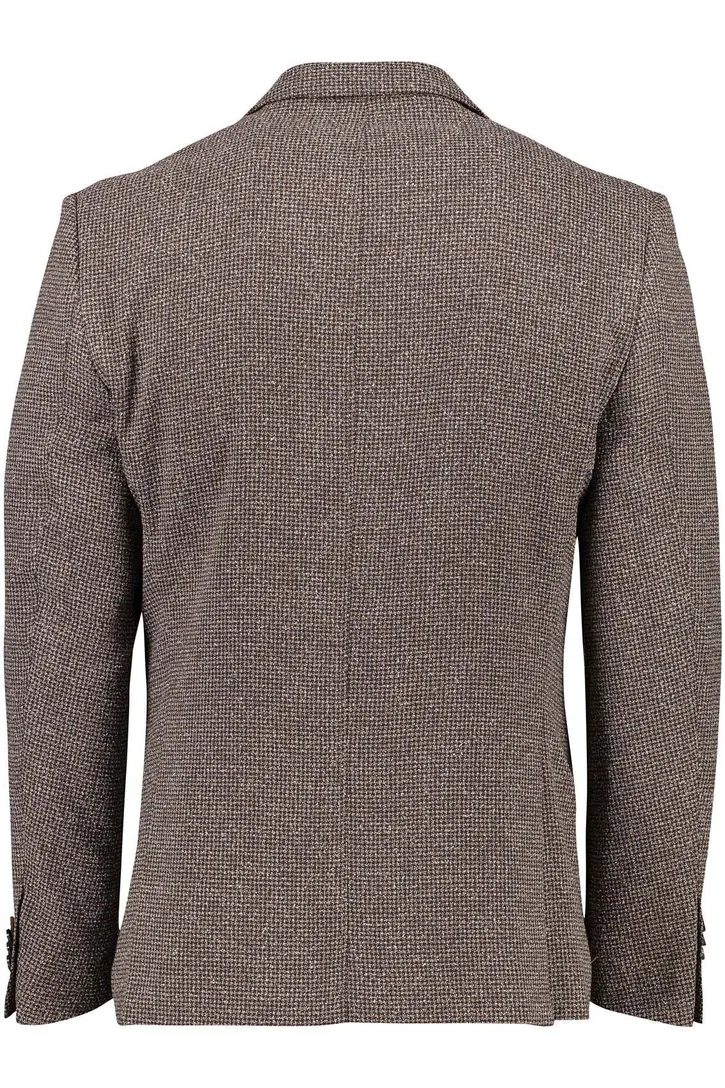 Colbert Portofino bruin Grou Jacket Drop geruit