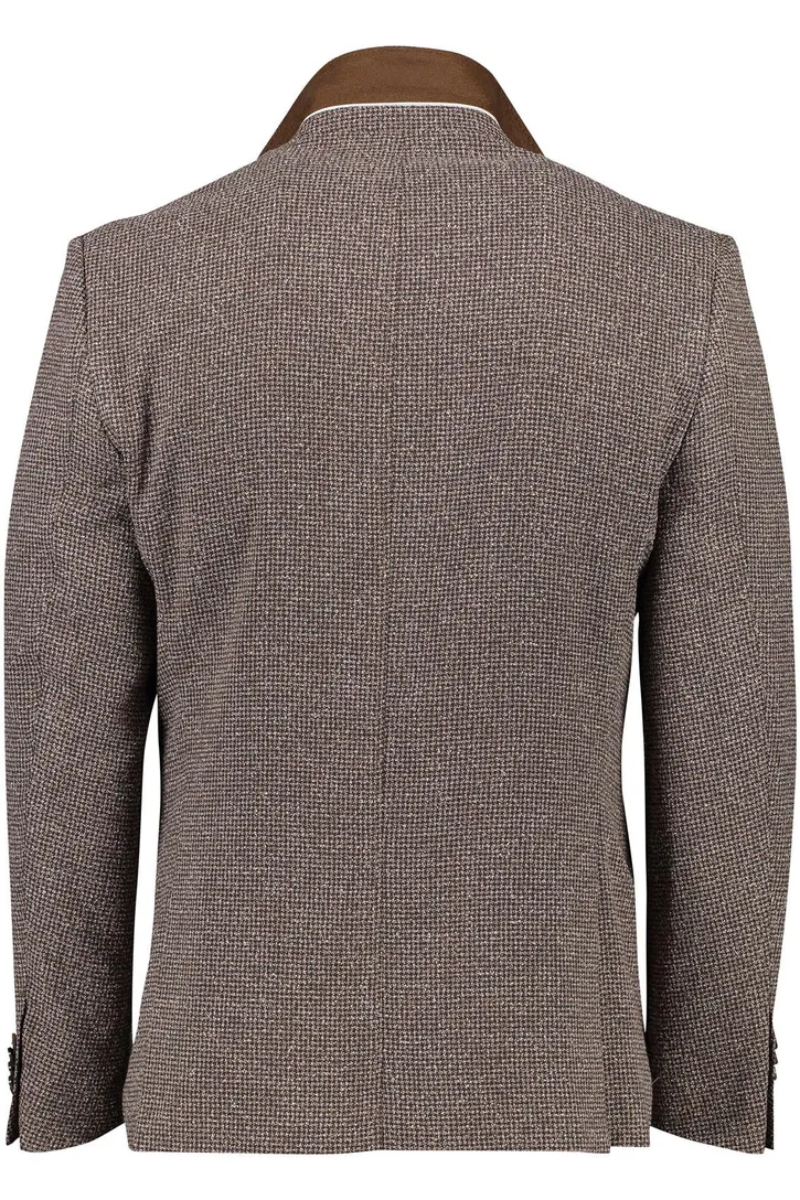 Colbert Portofino bruin Grou Jacket Drop geruit