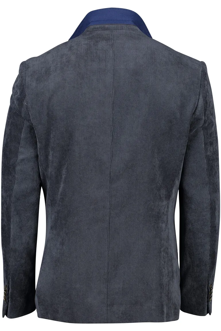 Colbert Portofino donkerblauw corduroy