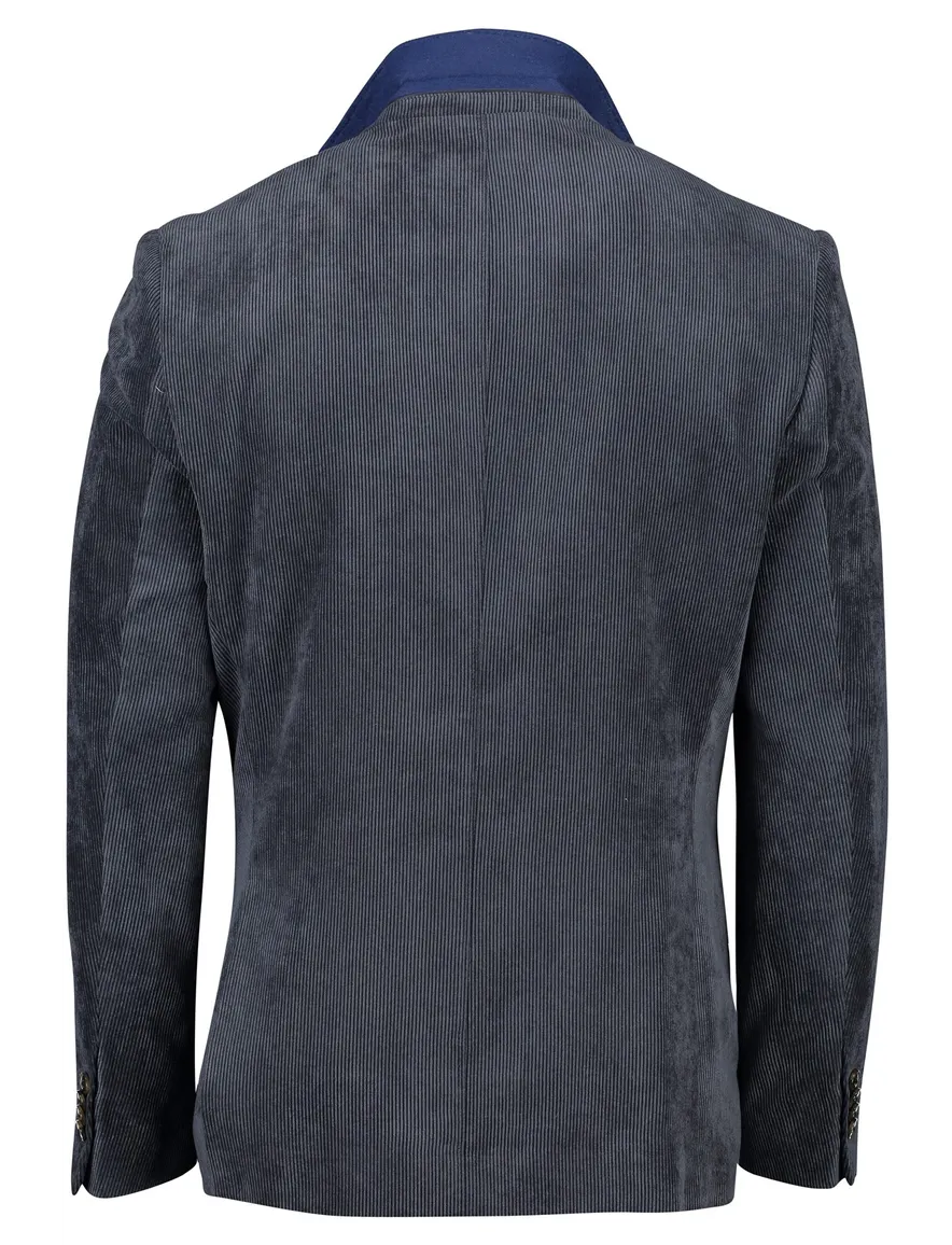 Colbert Portofino donkerblauw corduroy