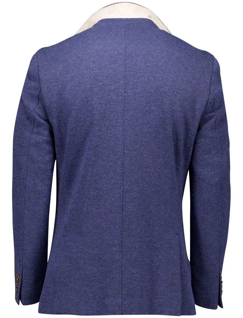 Portofino colbert donkerblauw fabric mainlining