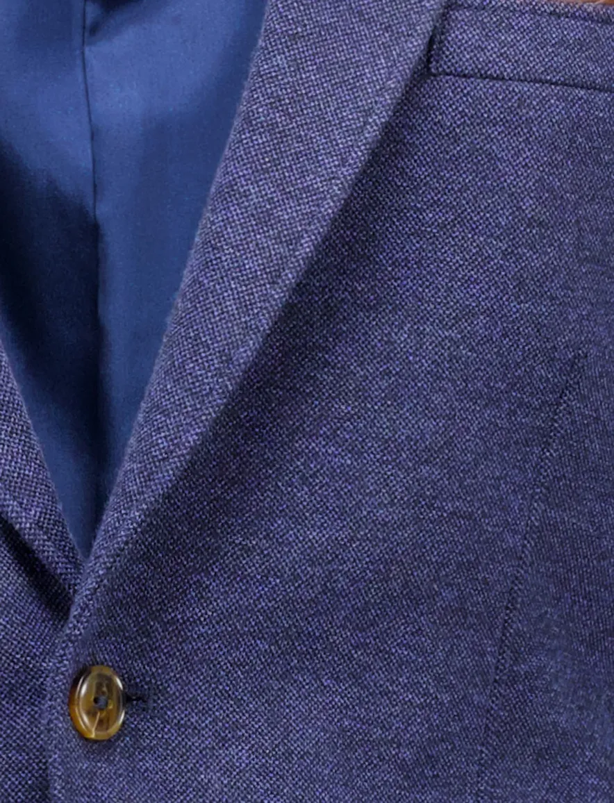 Portofino colbert blauw fabric mainlining