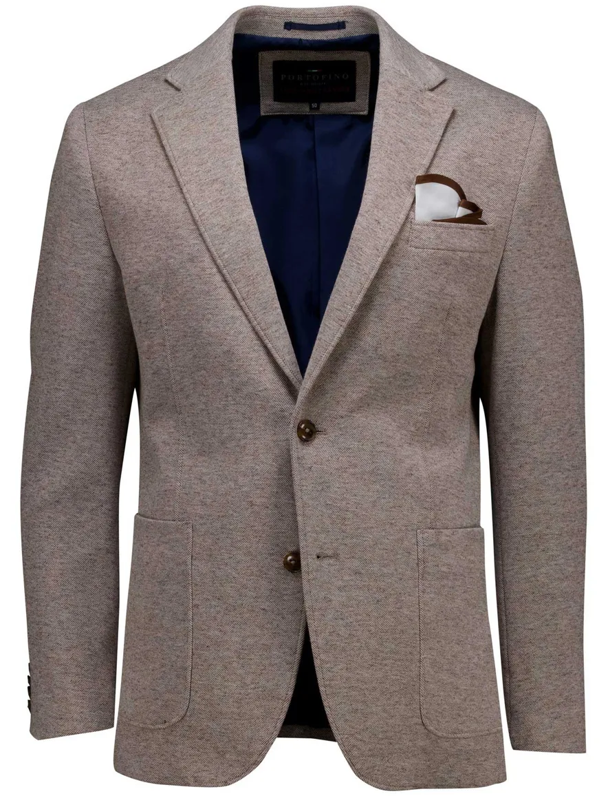 Portofino colbert grijs polyester