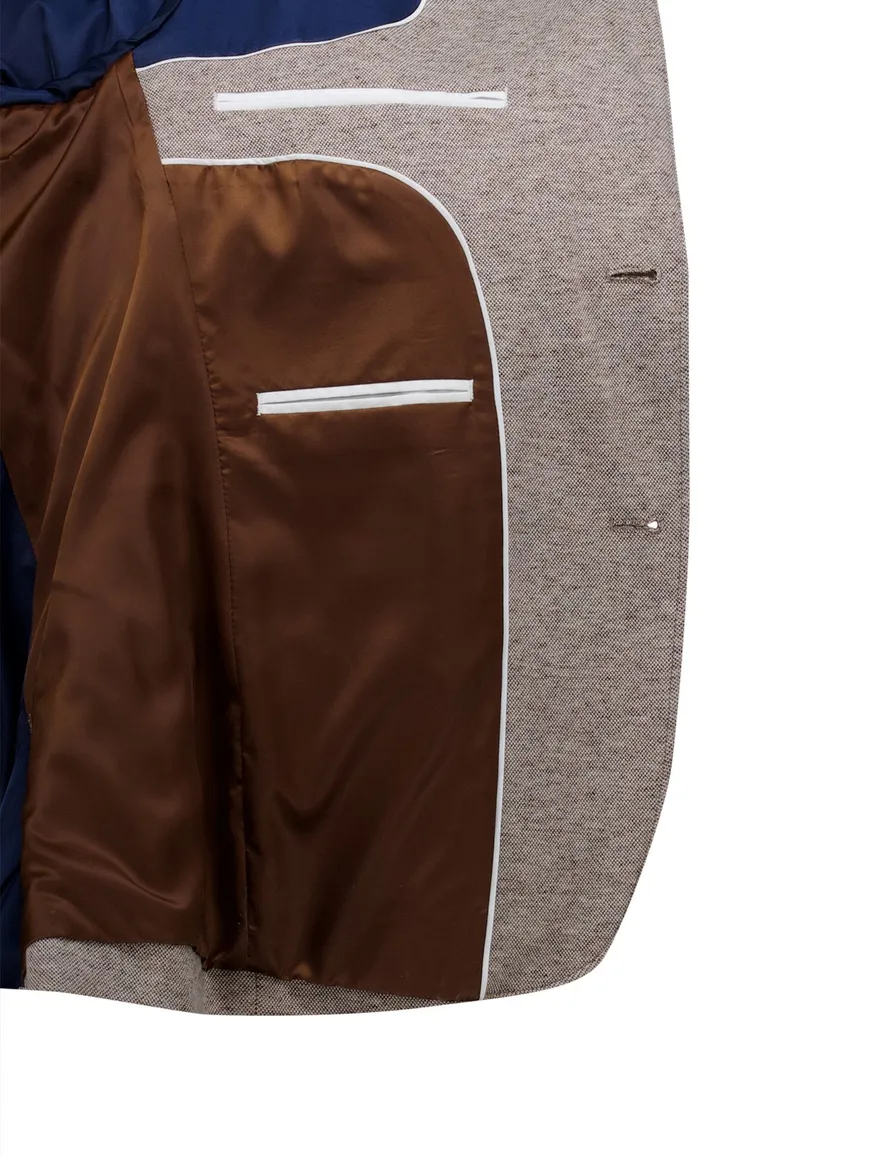 Portofino colbert grijs polyester
