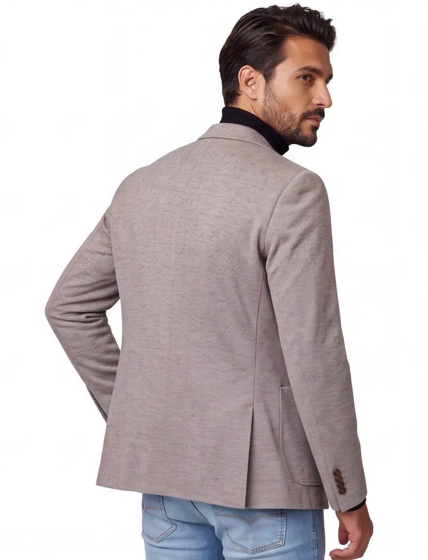 Portofino colbert grijs polyester