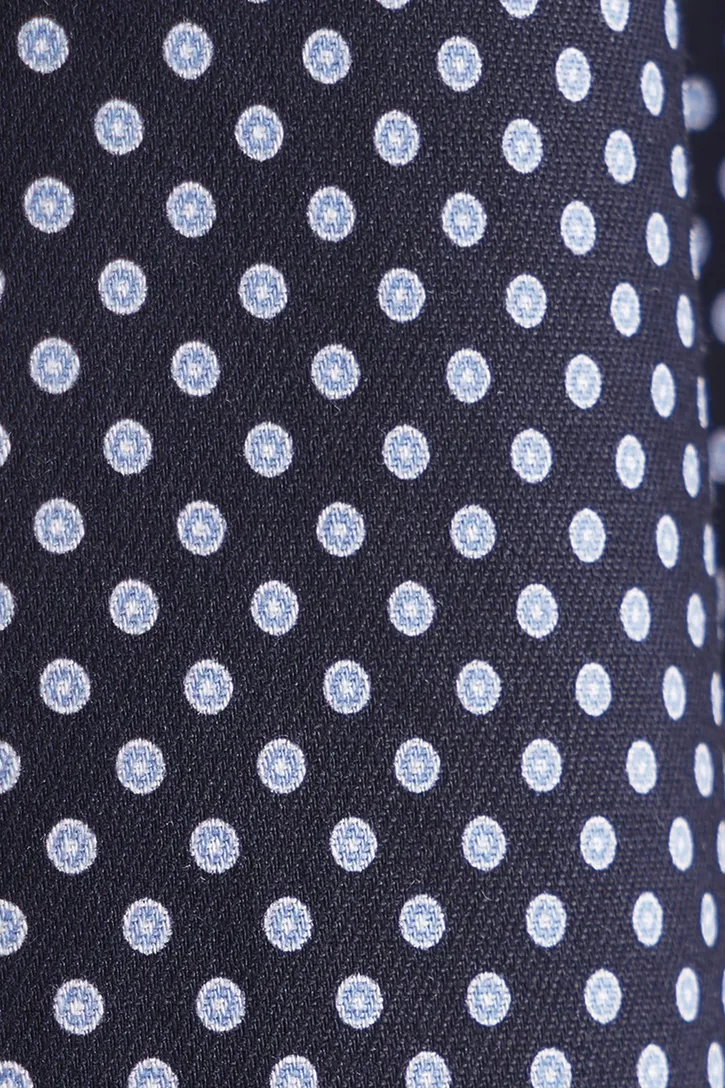 Overhemd Seidensticker Regular blauw print