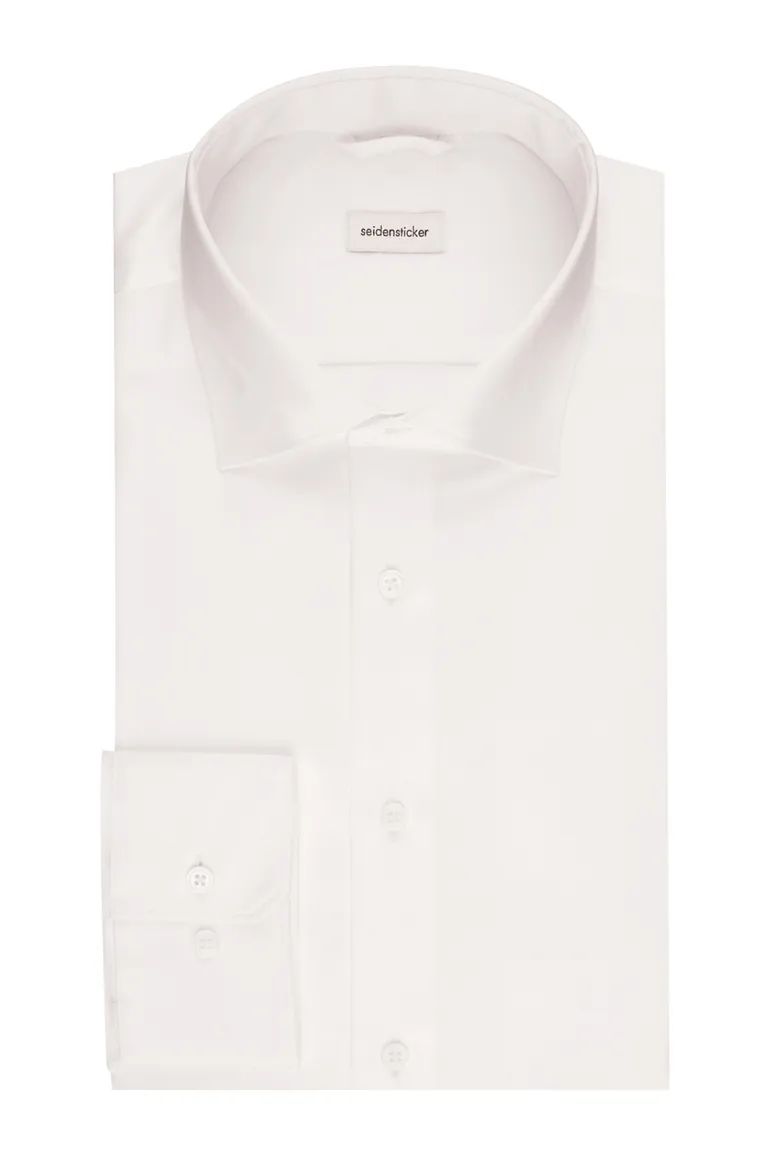 Seidensticker business overhemd wit slim fit