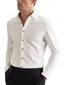 Seidensticker Slim Fit overhemd wit katoen-stretch