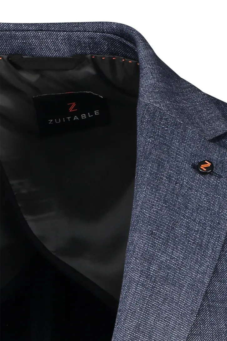 Zuitable colbert mix & match donkerblauw