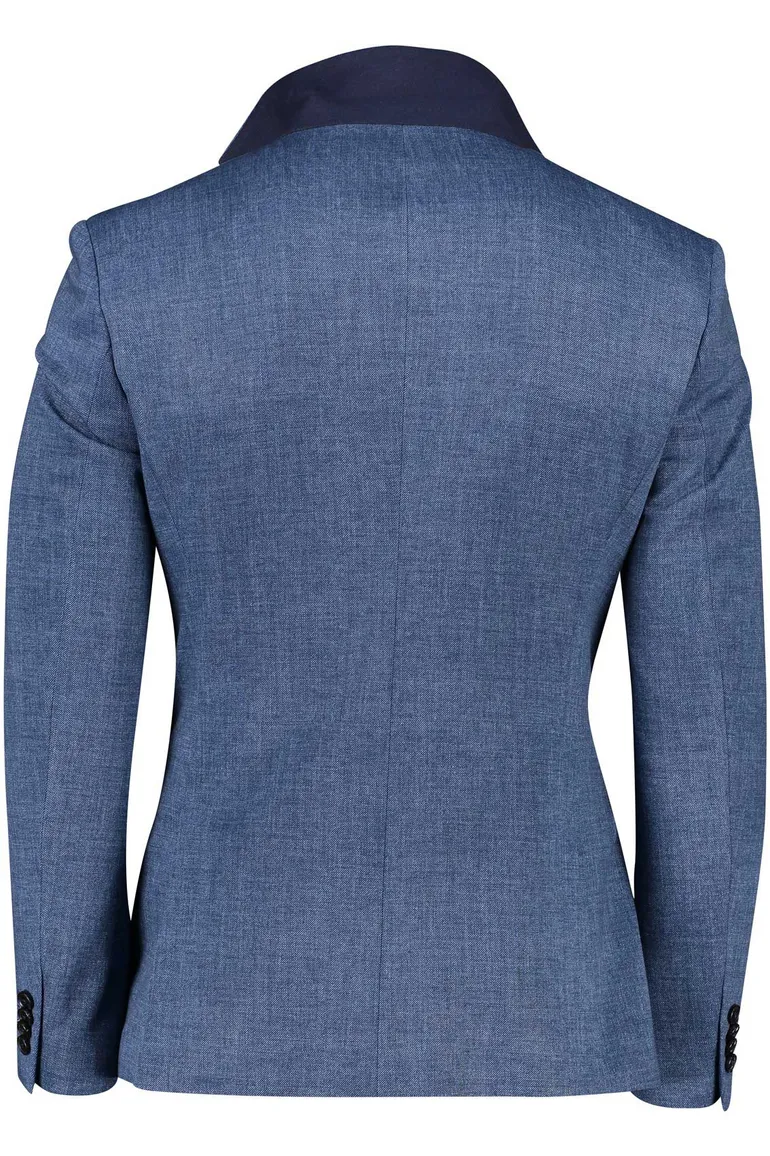 Zuitable colbert mix & match blauw slim fit