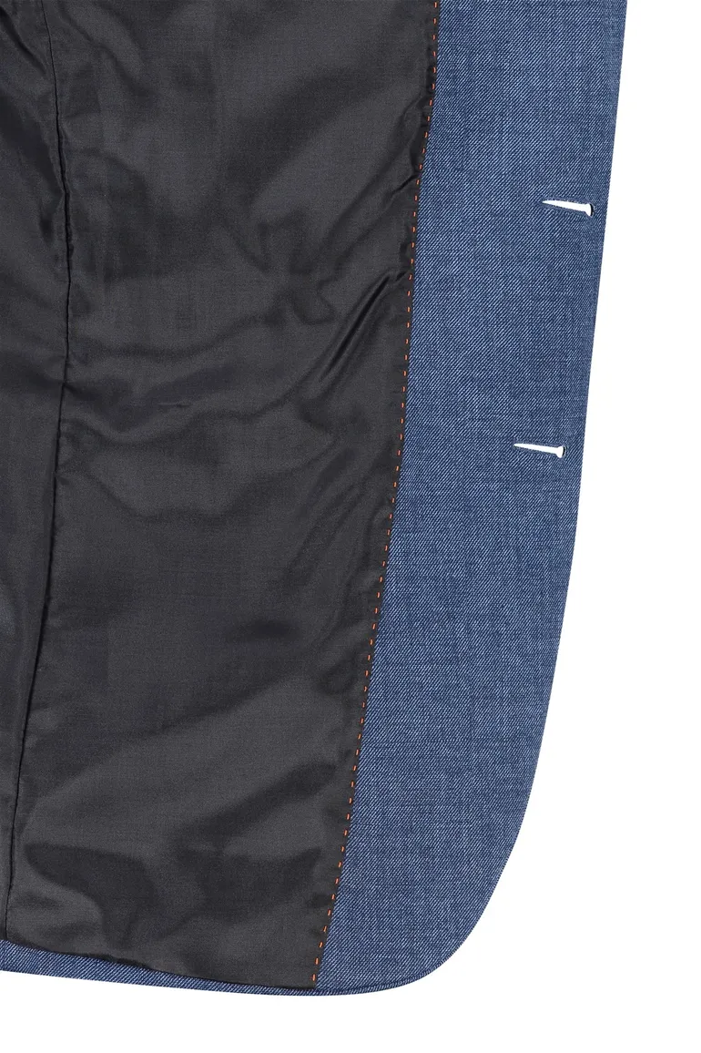 Zuitable colbert mix & match blauw slim fit