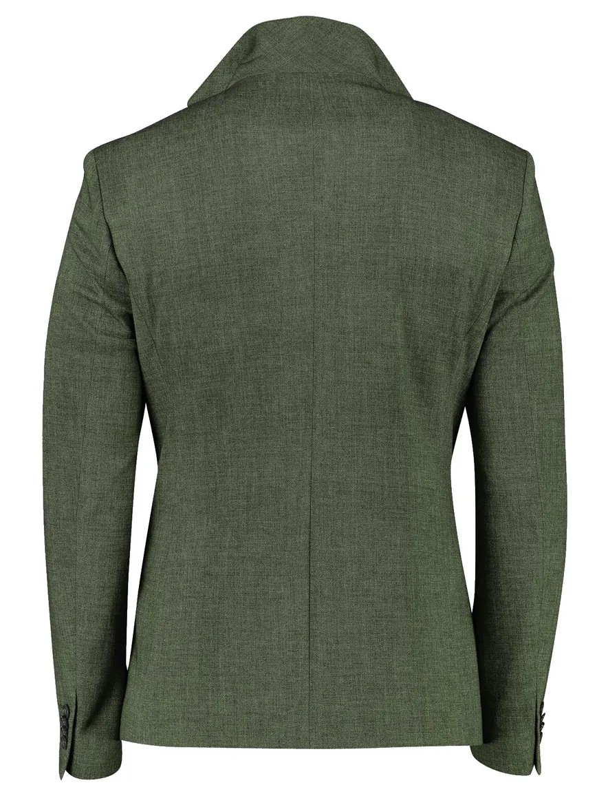 Zuitable colbert mix & match groen slim fit
