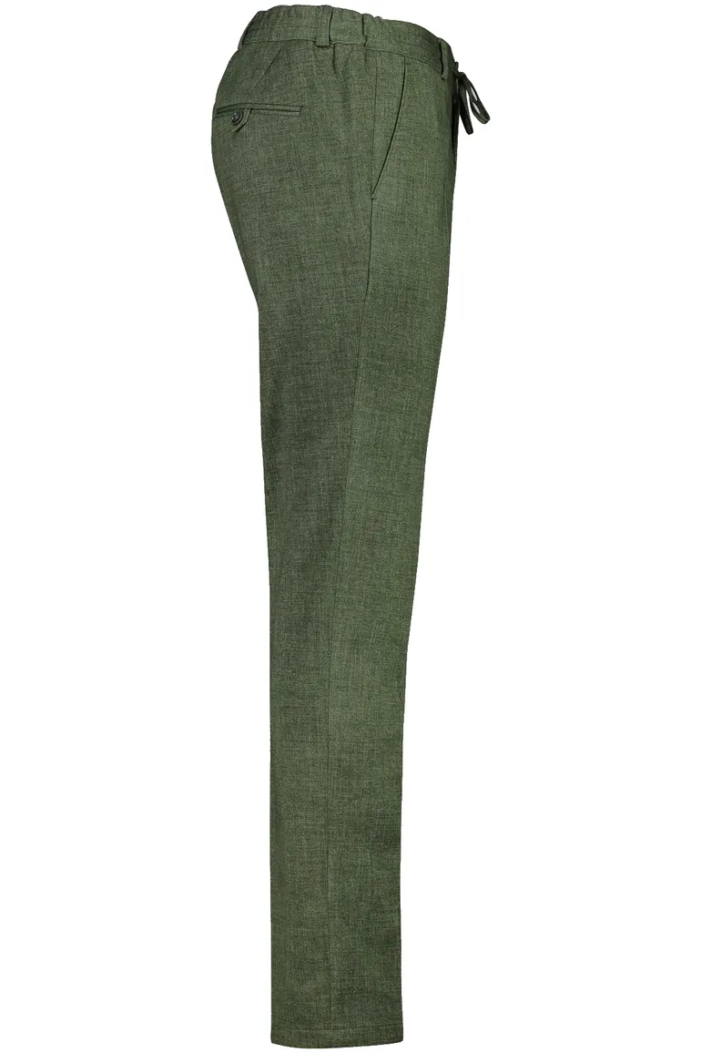 Zuitable pantalon mix & match groen gemêleerd