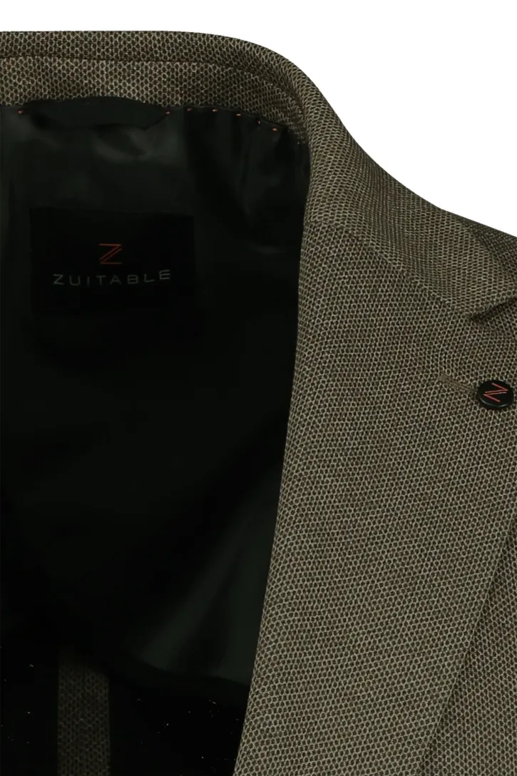 Zuitable kostuum mix & match bruin