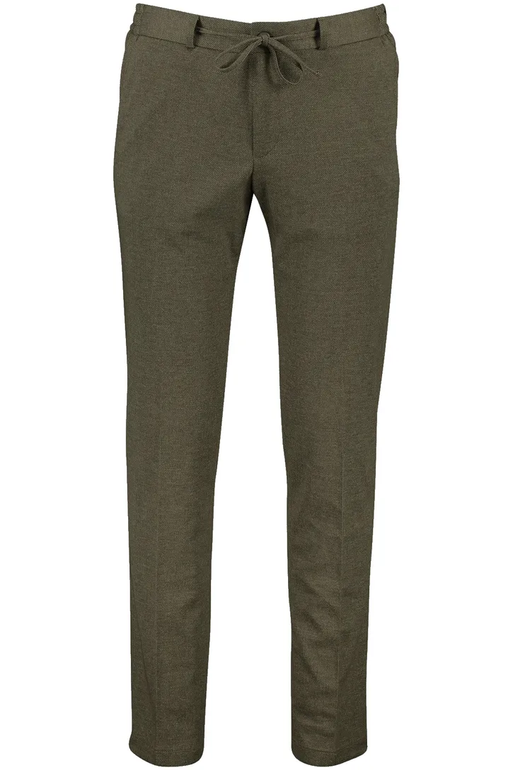 Mix & Match chino Zuitable groen slim fit