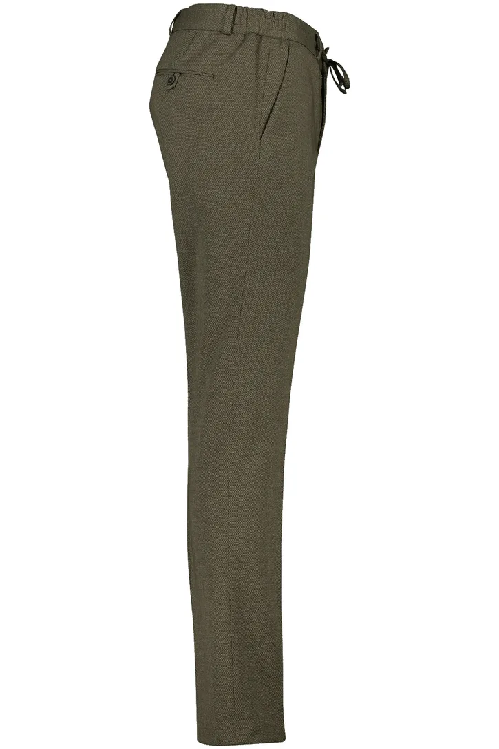 Mix & Match chino Zuitable groen slim fit