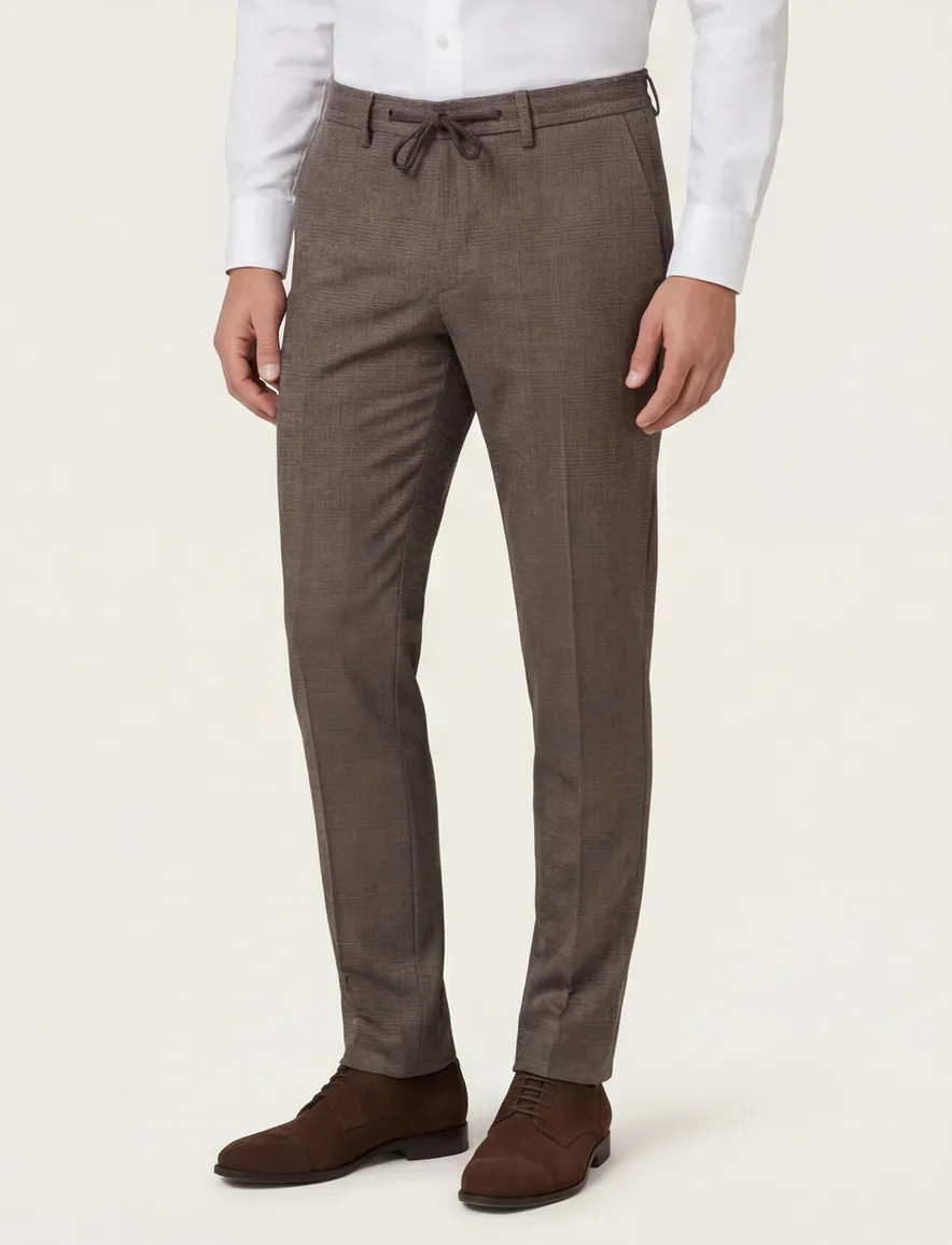 Born With Appetite pantalon mix en match bruin cheek pants