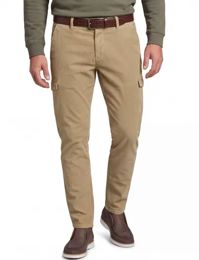 Born With Appetite Born With Appetite Eber cargo beige corduroy