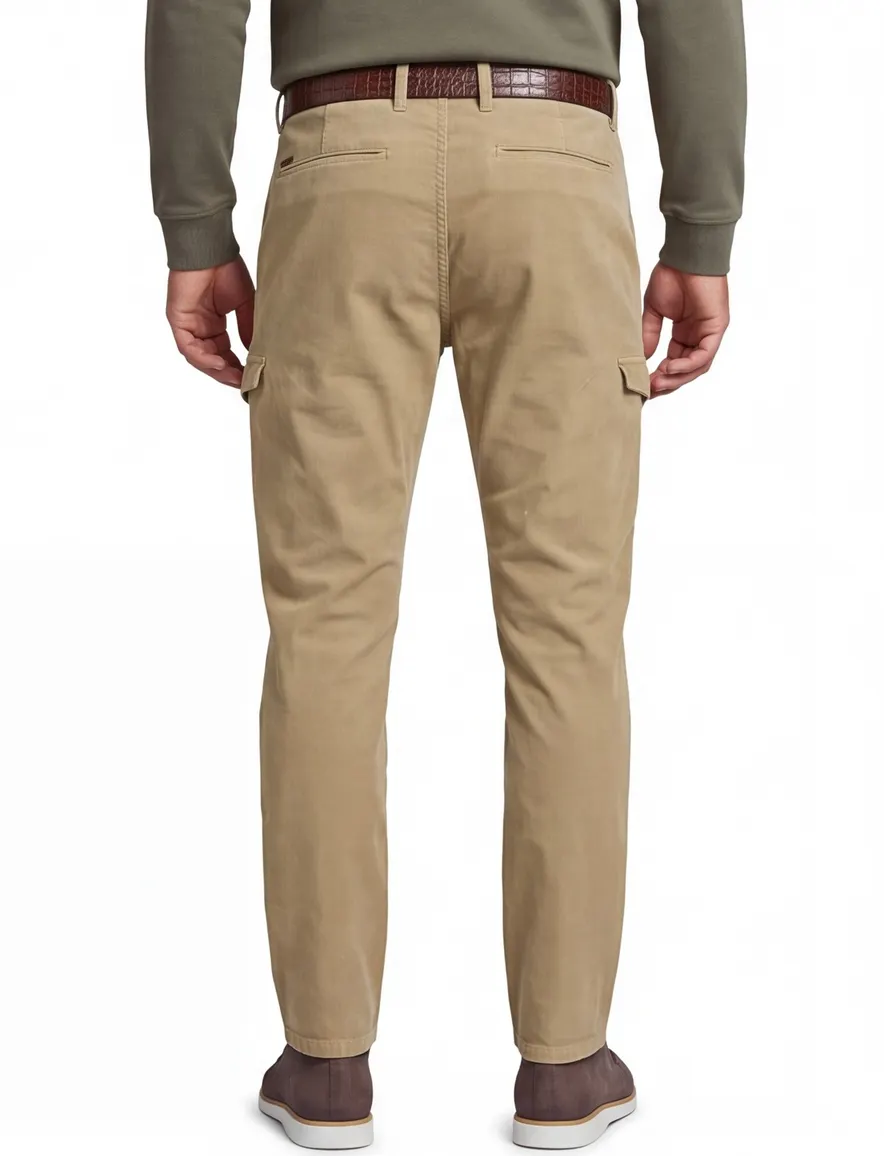 Born With Appetite Eber cargo beige corduroy
