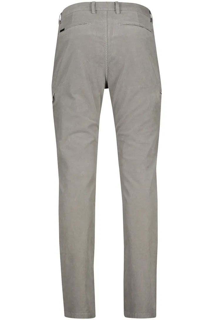 Born With Appetite Eber cargo grijs corduroy effen