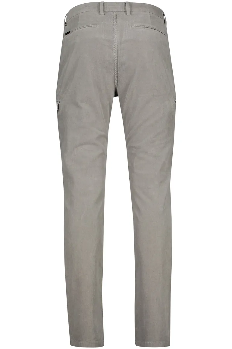 Born With Appetite Eber cargo grijs corduroy effen