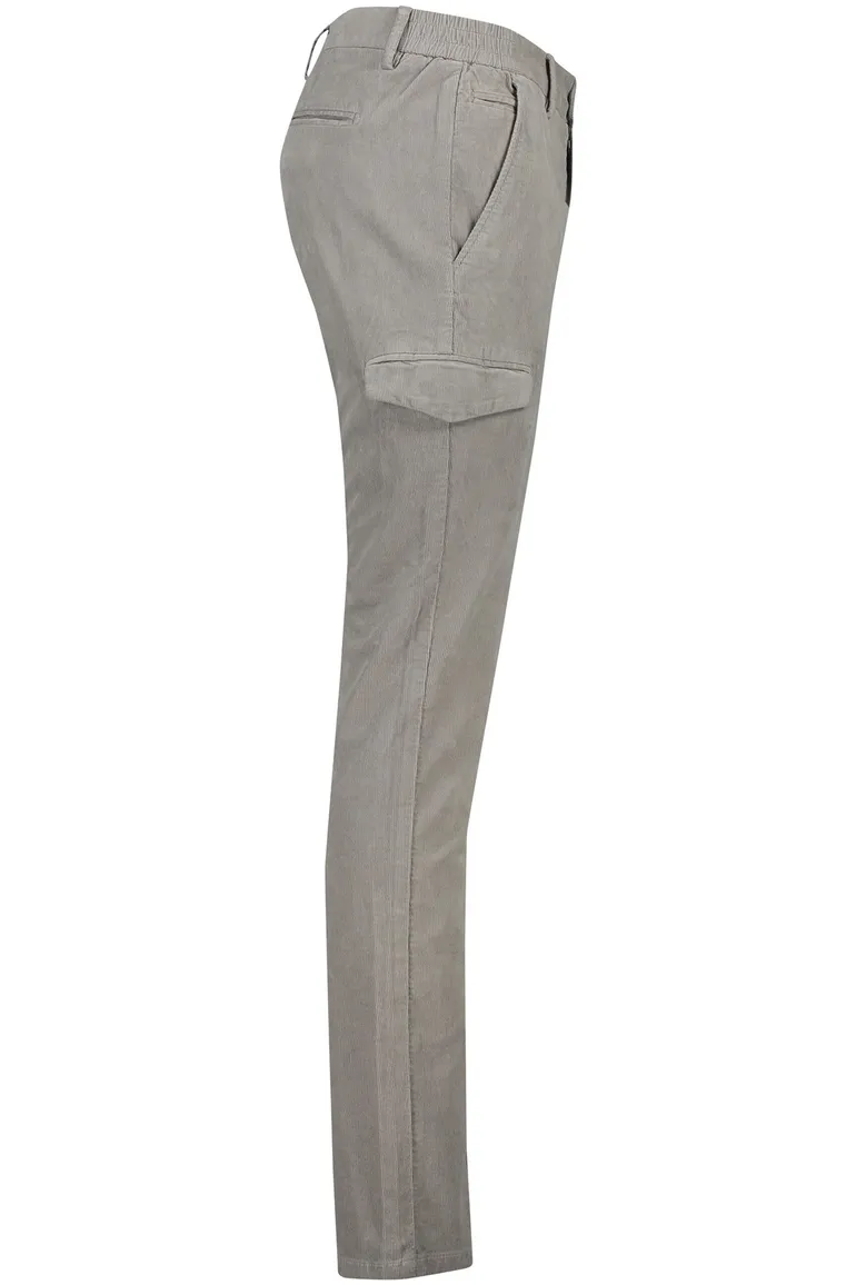 Born With Appetite Eber cargo grijs corduroy effen