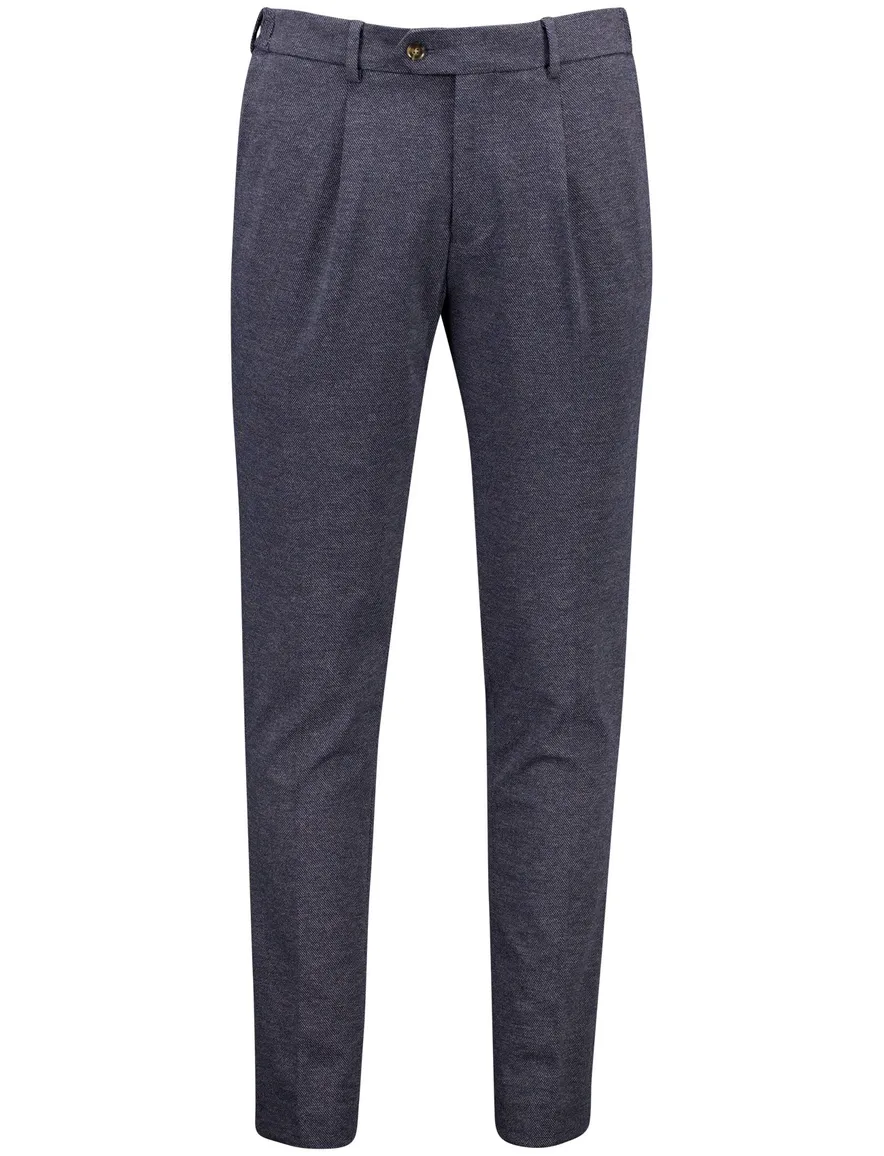 Born With Apetite chino donkerblauw