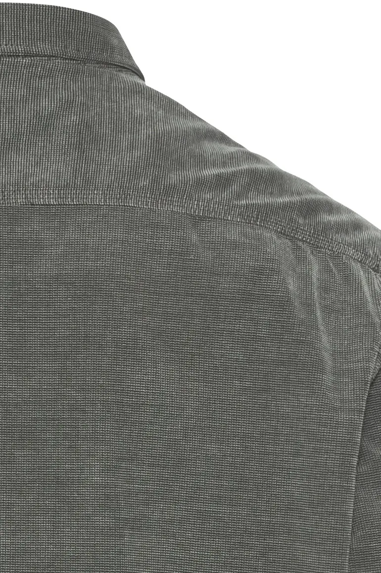 Camel Active overshirt groen wijde fit dubbele borstzak