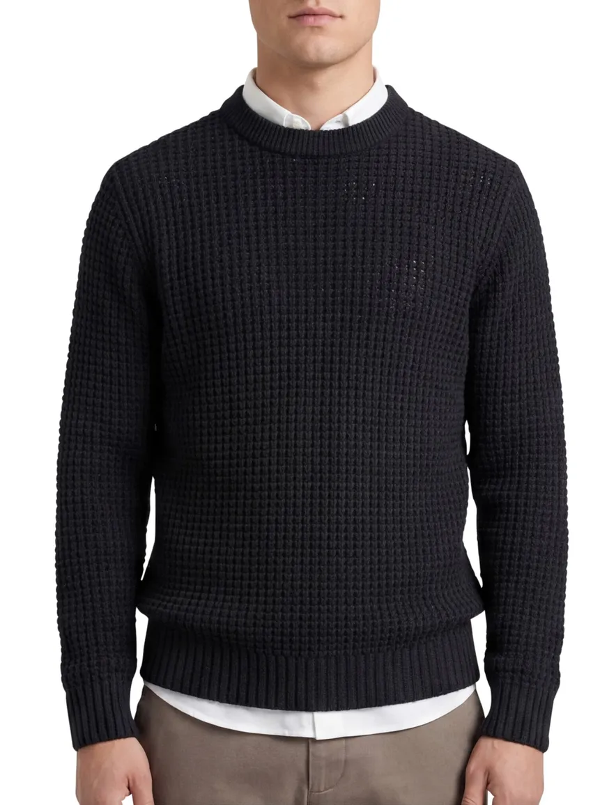 Jack & Jones trui zwart katoen big & tall