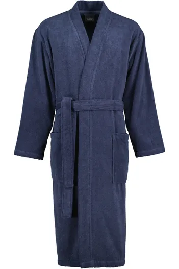 Cawö badjas Cawö blauw effen katoen