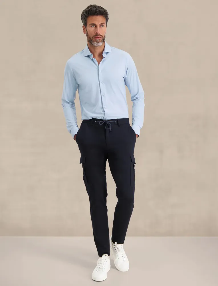 Blue Industry overhemd lichtblauw Non Iron modern fit
