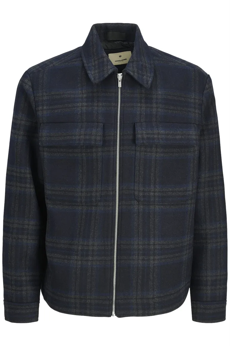 Jack & Jones Plus size tussenjas donkerblauw