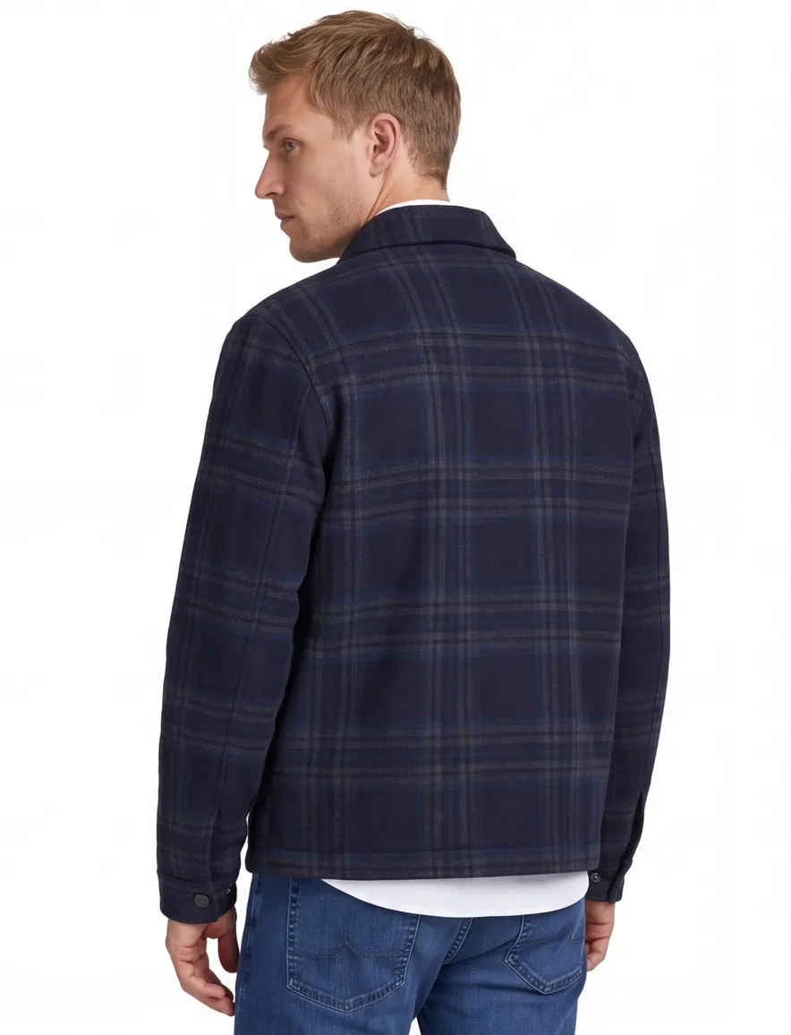Jack & Jones Plus size tussenjas blauw