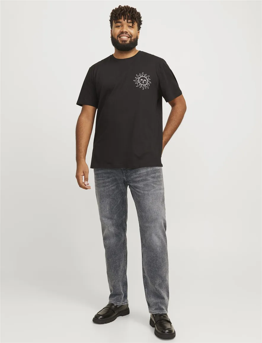 Spijkerbroek Jack & Jones Plus Size denim grijs slim fit