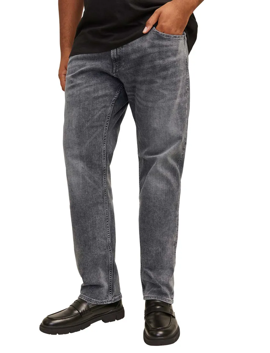 Spijkerbroek Jack & Jones Plus Size denim grijs slim fit