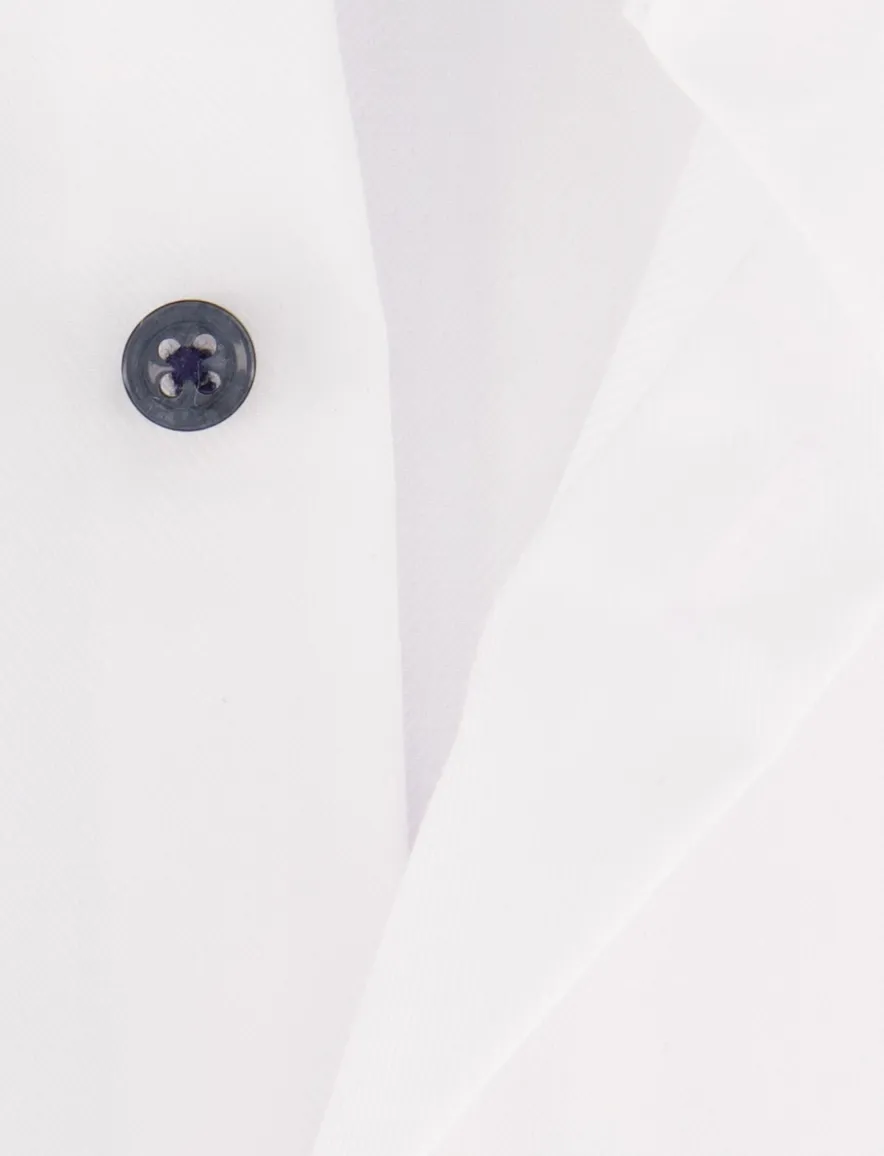 Eterna overhemd Modern Fit strijkvrij wit