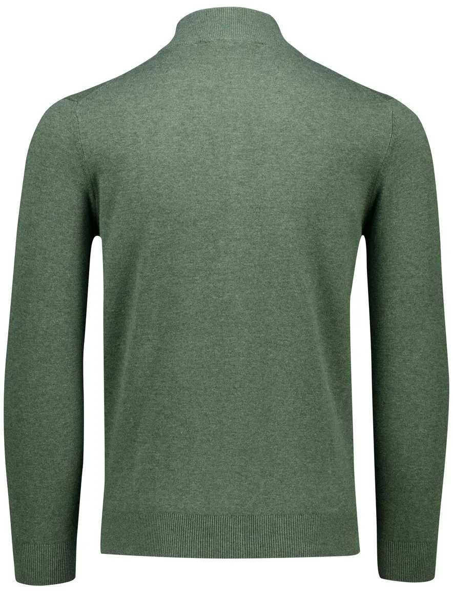 Portofino vest Zince groen katoen