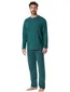 Pyjama groen Schiesser